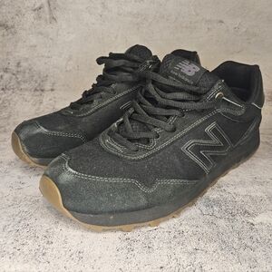 New Balance 515 Black Gum Jogging Walking Sneaker / Mens Size 10.5